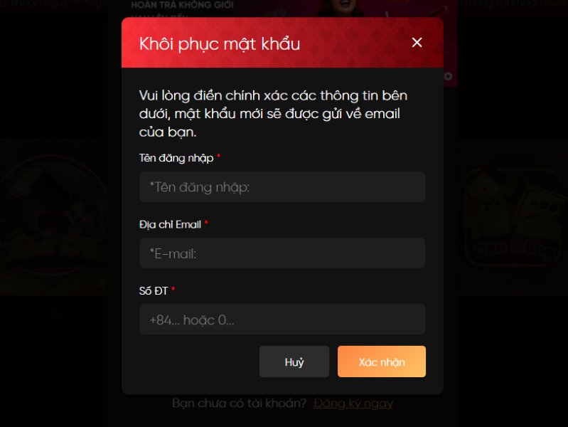 đăng nhập vnloto